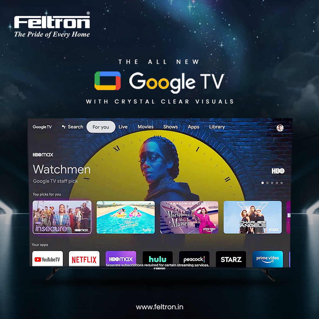 Enhance Your Viewing Experience with Feltron Google LED TV
